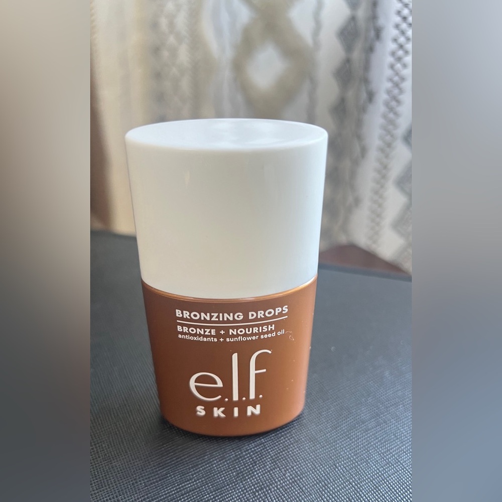 New Elf bronzing drops.  Rose gold